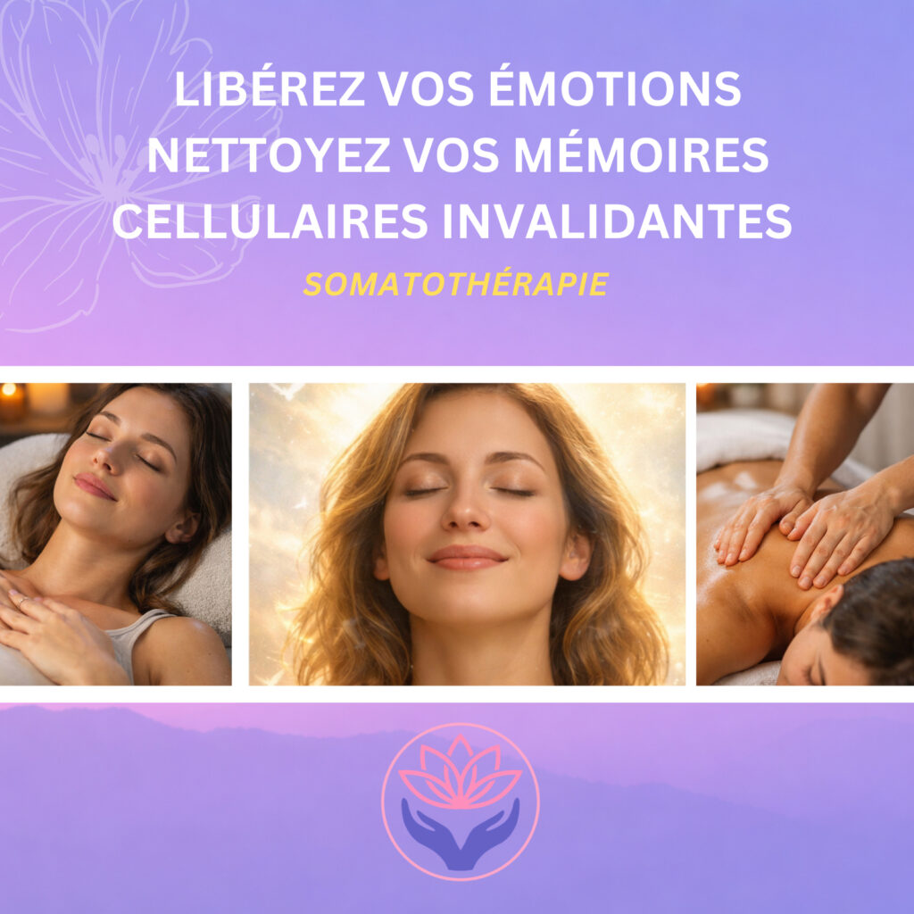 affiche représentant les séances de somatothérapie de Maureen guennegan, praticienne en MTC