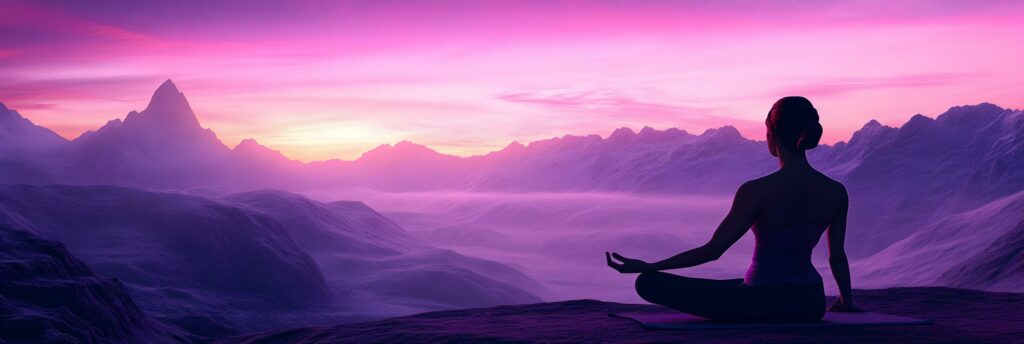 Paysage-relaxant-esprit-zen-avec un boudha
